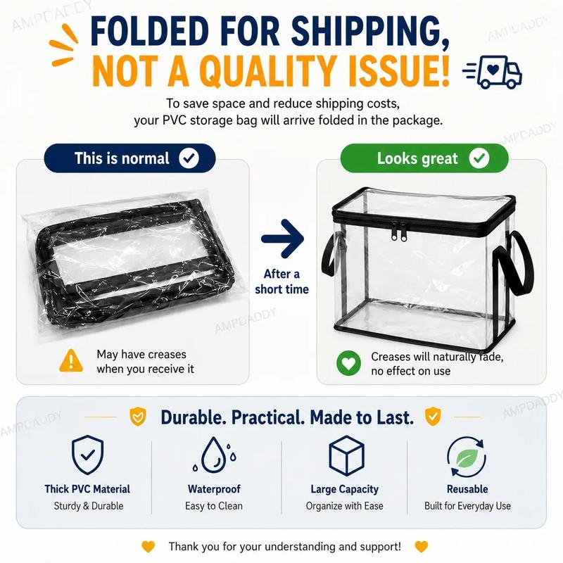 Clear Thick Plastic Storage Box