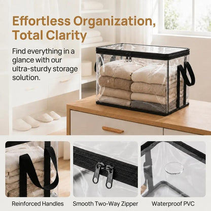 Clear Thick Plastic Storage Box