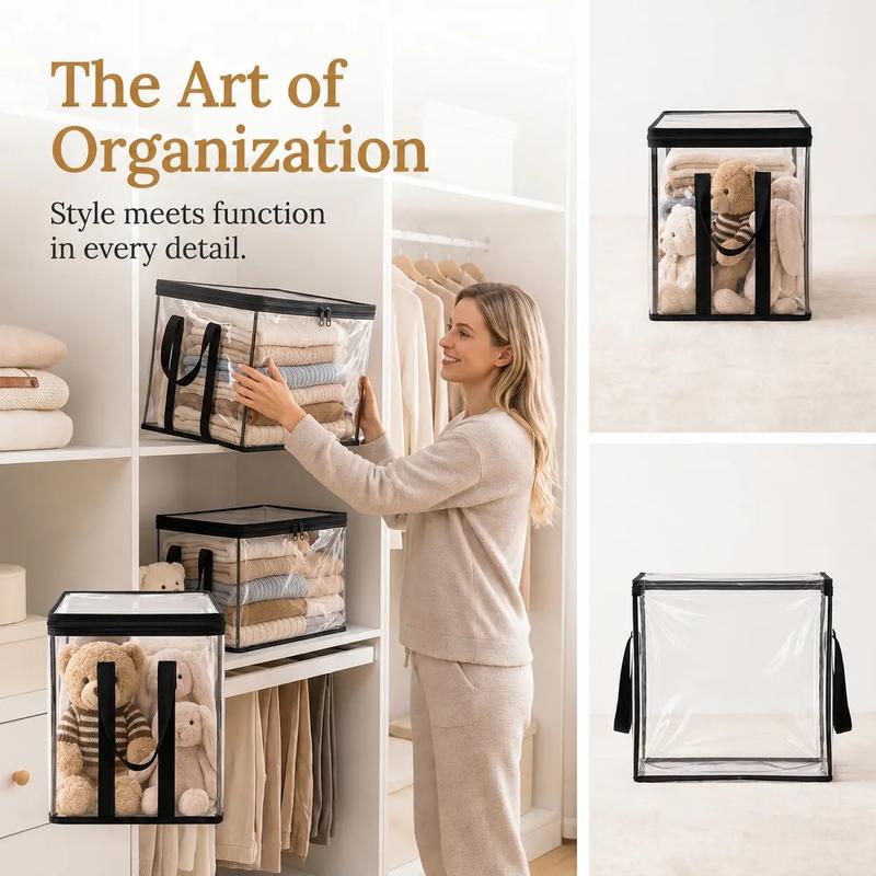 Clear Thick Plastic Storage Box