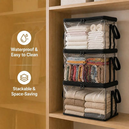 Clear Thick Plastic Storage Box
